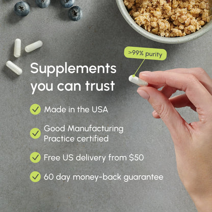 Pure NMN Capsules – Cellular Energy & Healthy Aging